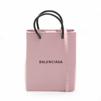 バレンシアガ ショッピングトートXXS レザー 2WAYハンドバッグ
