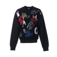 シャネル ココマーク P70 コットン スウェット M レディース ブラック