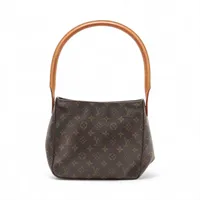 ヴィトン モノグラム ルーピングMM M51146 ブラウン