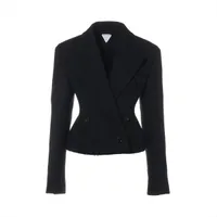 オフホワイト ポリエチレン ジャケット XS レディース ブラック