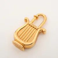 エルメス カデナ ハープ 1996 チャーム GP ゴールド A4028735｜中古