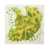 エルメス カレ90 LES MUSEROLLES 鼻革 スカーフ シルク レッド