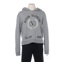 ヴァレンティノ コットン×ナイロン パーカー XXL メンズ グレー