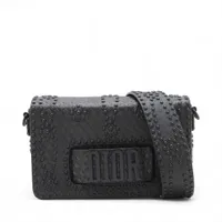 クリスチャンディオール CDダイヤモンド ランゴ22 PVC×レザー