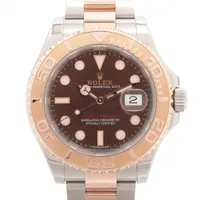 ロレックス ヨットマスター 116621 PG×SS PG×SS AT チョコレート文字盤