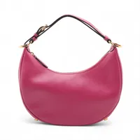 フェンディ ズッキーノ マンマバケット キャンバス×レザー ショルダー