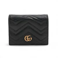 GUCCI GG マーモント オフィディア コンパクトウォレット 楽天市場】GUCCI グッチ 二つ折り財布 GGマーモント オフィディア