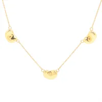 ティファニー シェルモチーフ ルビー ネックレス 750(YG) 3.8g