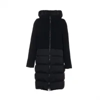 ヘルノ ポリエステル ダウンコート 50 メンズ ブラック LAMINAR GORE