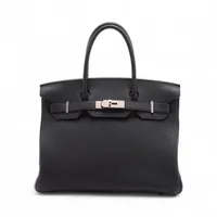 エルメス バーキン30 ルトゥルネ トゴ ブラック シルバー金具 K:2025年