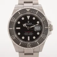 ロレックス シードゥエラー 126600 SS SS AT 黒文字盤