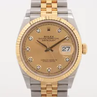 ロレックス デイトジャスト36 126233G SS×YG SS×YG AT シャンパン文字盤 あまりごま2