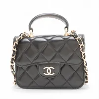 CHANEL シャネル マトラッセ キャビアスキン ショルダーバッグ 30番台 ブランドレンタルのBrandCity / シャネル キャビアスキン マトラッセ