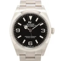 ロレックス エクスプローラー36 124270 SS SS AT 黒文字盤 あまりごま1