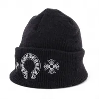 クロムハーツ CHプラス ビーニー アクリル ONE SIZE 23cm ブラック