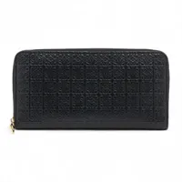 メゾンマルジェラ 4ステッチ レザー ラウンドジップウォレット