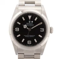 ロレックス エクスプローラーⅠ 114270 SS SS AT 黒文字盤