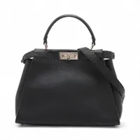 フェンディ ピーカブーレギュラー レザー 2WAYハンドバッグ ブラウン 楽天市場】【フェンディ】Fendi ピーカブー ミニ 2way レザー