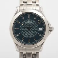 オメガ シーマスター300 2531.80 SS AT 青文字盤 1503/825 A2840078