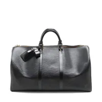 ヴィトン エピ キーポル50 M42962 ブラック A4034352｜中古ブランド品