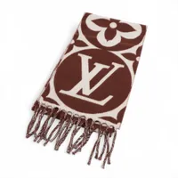 【LOUIS VUITTON】フライトモード マフラー　マイユ LV メダリオン マフラー・LV メダリオン S00｜ルイ・ヴィトン 公式サイト - M79212