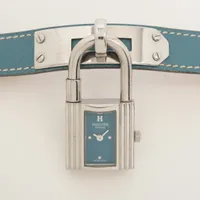 エルメス ケリーウォッチ GP×革 QZ シャンパン文字盤 A1910447｜中古