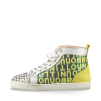 クリスチャンルブタン グリッター ハイカットスニーカー 36 1/2