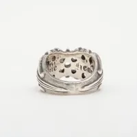 クロムハーツ K&T リング 素材表記なし 17.4g 14号 サイズ調整あり