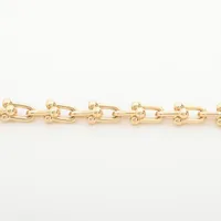 ティファニー ハードウェア マイクロリンク ブレスレット 750(YG) 11.0