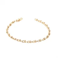 ティファニー ハードウェア マイクロリンク ブレスレット 750(YG) 11.0