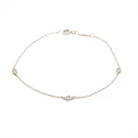 ティファニー Tスクエア ラップ ブレスレット 925×ダイヤ 50.5g