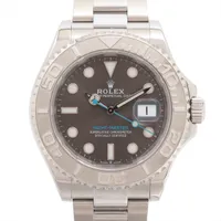 プリンスオブレジェンド ロレックス ヨットマスター 268622 SS×PT AT ダークロジウム文字盤