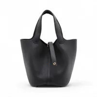 エルメス ピコタンロック18 PM トリヨンクレマンス ブラック ゴールド金具 K:2025年