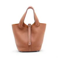 エルメス ピコタンロック18 PM トリヨンクレマンス ゴールド シルバー金具 K:2025年