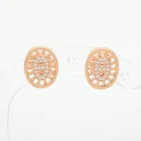 ティファニー サークレット ダイヤ ピアス 750(PG) 2.2g A3597874