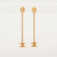 バレンシアガ ロゴプレート ピアス(両耳用) GP シルバー A2469358