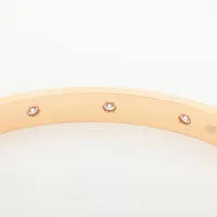 カルティエ ラブ フル ダイヤ ブレスレット 750(PG) 28.0g 16