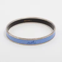 エルメス エマイユPM バングル GP ブルー A4036366｜中古ブランド品