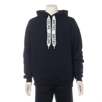 セリーヌ 22AW ウール×アルパカ パーカー S レディース ブラック