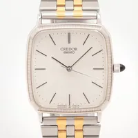 セイコー クレドール リネアルクス 4J81-0AZ0 SS QZ 黒文字盤 XI015483