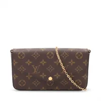 ヴィトン モノグラム ポシェットフェリシー M61276 ブラウン