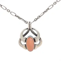 ジョージジェンセン クローバー ネックレス 925 8.7g 387 A3232775  