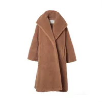 ▼美品✨マックスマーラ【40】 キャメル100% ダブルコート 女優襟 リアルト マックスマーラ 女優襟コート ダブル ウール 銀タグ キャメル 40