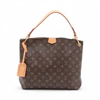 ヴィトン ダミエ グレースフルPM N44044 イニシャル入り 磁力弱め