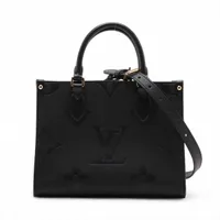 ヴィトン モノグラムアンプラント オンザゴーPM M45653 ブラック RFID反応あり