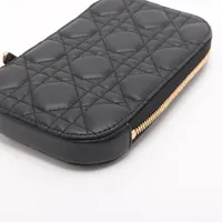 クリスチャンディオール カナージュ フォンホルダー レザー 2WAY