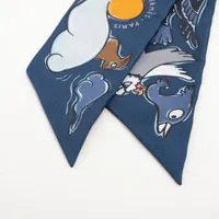 エルメス ツイリー MILLE ET UN LAPINS 千と一羽のうさぎ