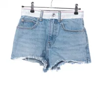 アレキサンダーワン コットン ショートパンツ 23 レディース ブルー