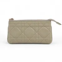 未使用 dior フラグメントケース カナージュ ミントグリーン 未使用