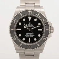 ロレックス サブマリーナー 124060 SS SS AT 黒文字盤